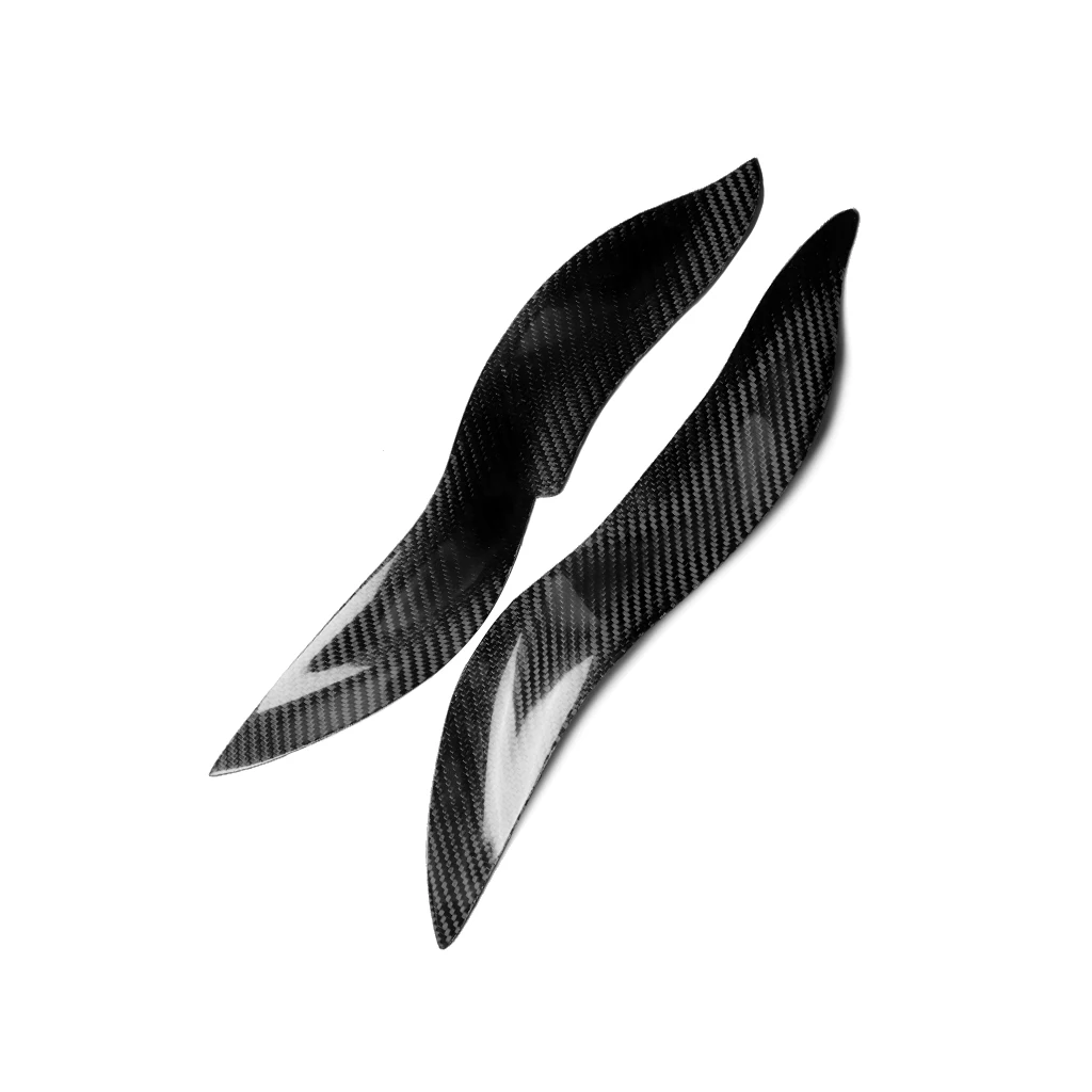 

For Mercedes-Benz Smart W450 2003 2004 2005 2006 Real Carbon Fiber Car Headlight Eyebrow Eyelid Trim Lamp Cover Sticker