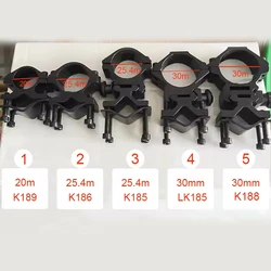 19mm~30mm pipe clamp double-sided low base 20-30MM universal Ar 15 accessories Glock accessories gun accessories