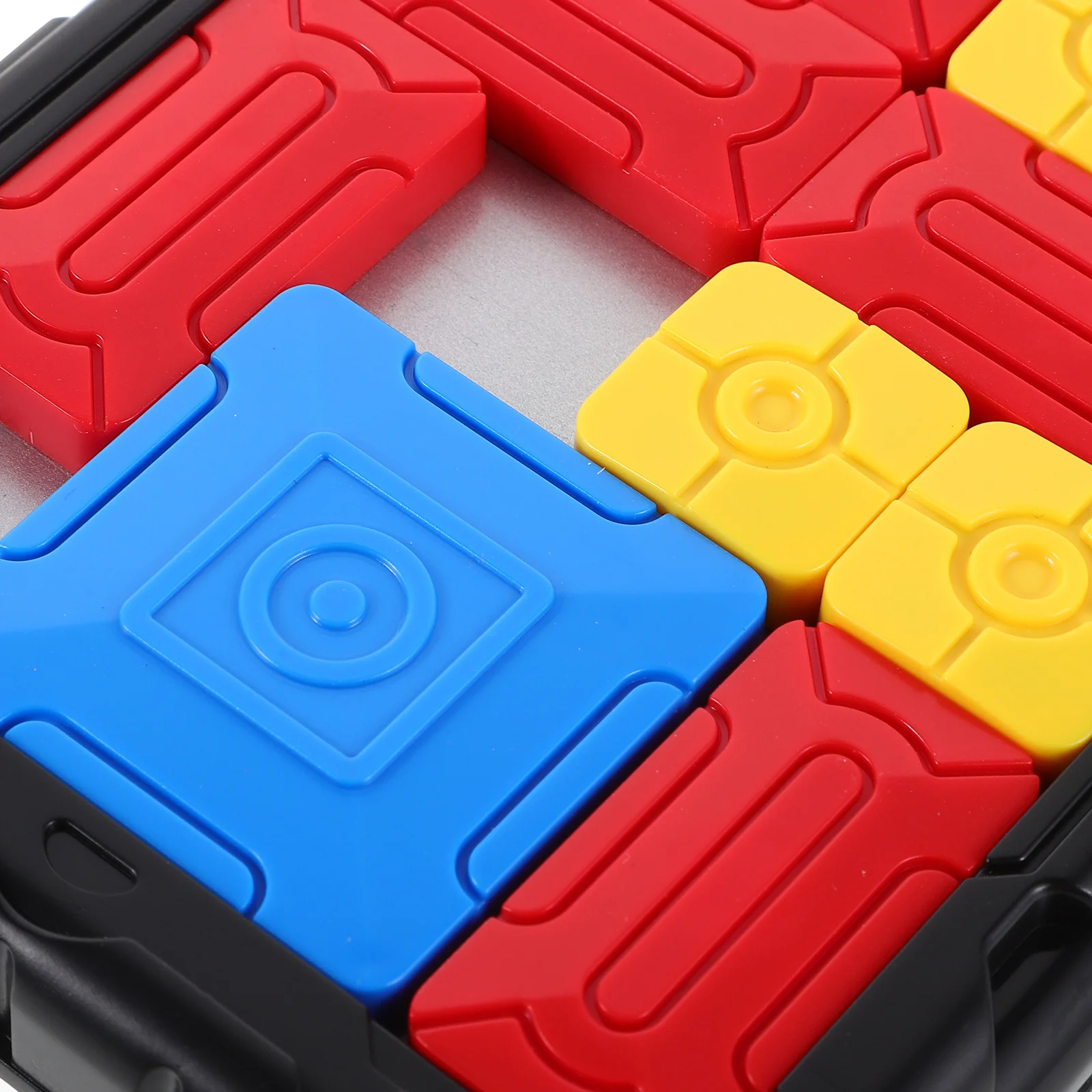 Schiebe-Puzzlespiel, pädagogischer logischer Bauarbeiter, verbessert kognitive Fähigkeiten, reisefreundlicher Denkaufgabe für Familienfeiern