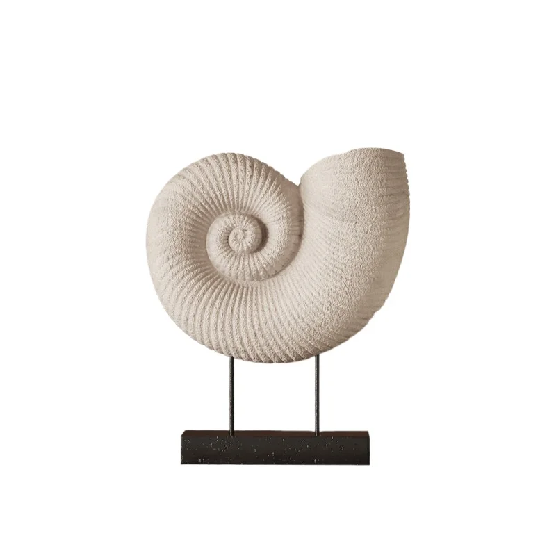 

Wabi sand wind conch ornament atmosphere texture handicraft French retro home ornament