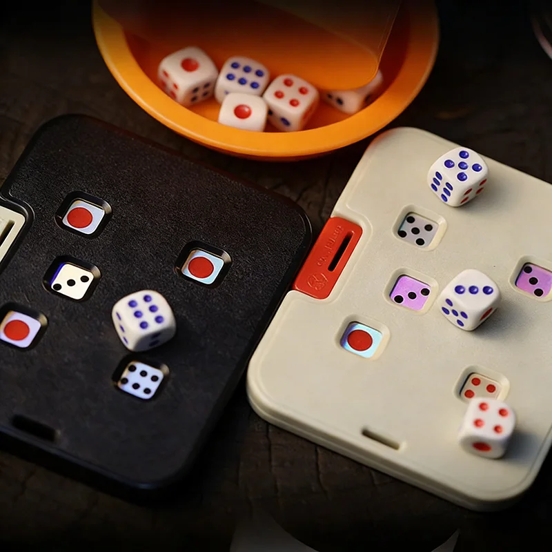 Press Dice Card Gambler Cards Press Type Dice Card Game Party Favors Dice Cards Funny Party Game Toys Game Supplies Party Gifts