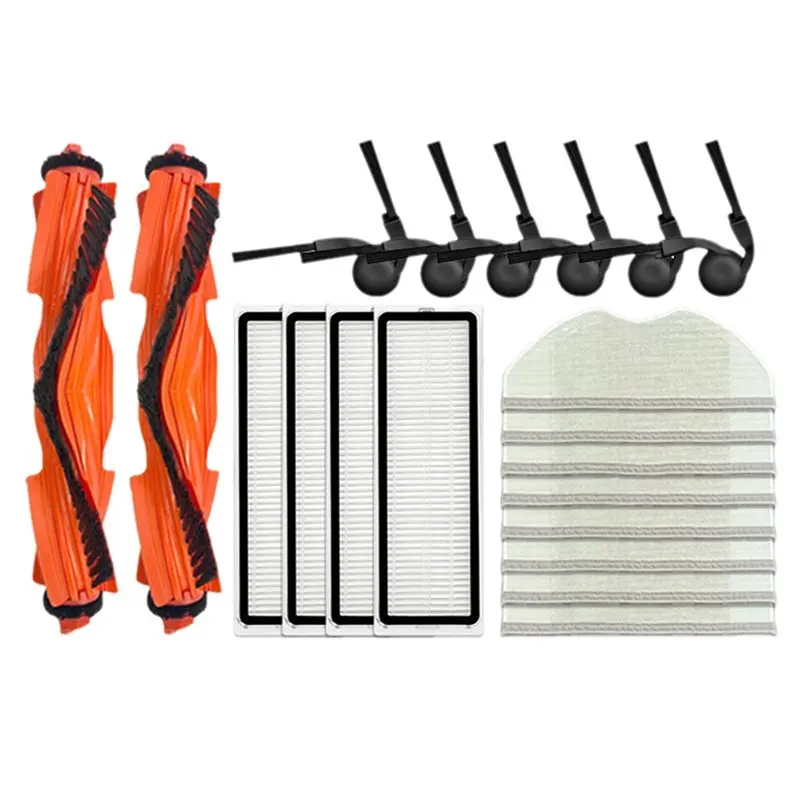 

【SPECIAL OFFER】Main Side Brush Mop Cloth Hepa Filter Dust Bag Spare Parts For S40/OV81 Robot Vacuum Cleaner Accessories