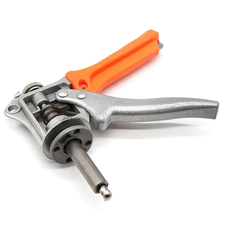 Non-Trace Repair Tool Silver & Orange Aluminum Flat Hole Pliers For Flat Hole Pliers Repairing Process Hole