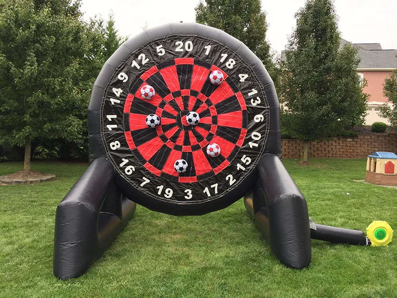 

Inflatable Dart Giant Interactive Inflatable Human Sports Football Dartboard Soccer Darts Board Games