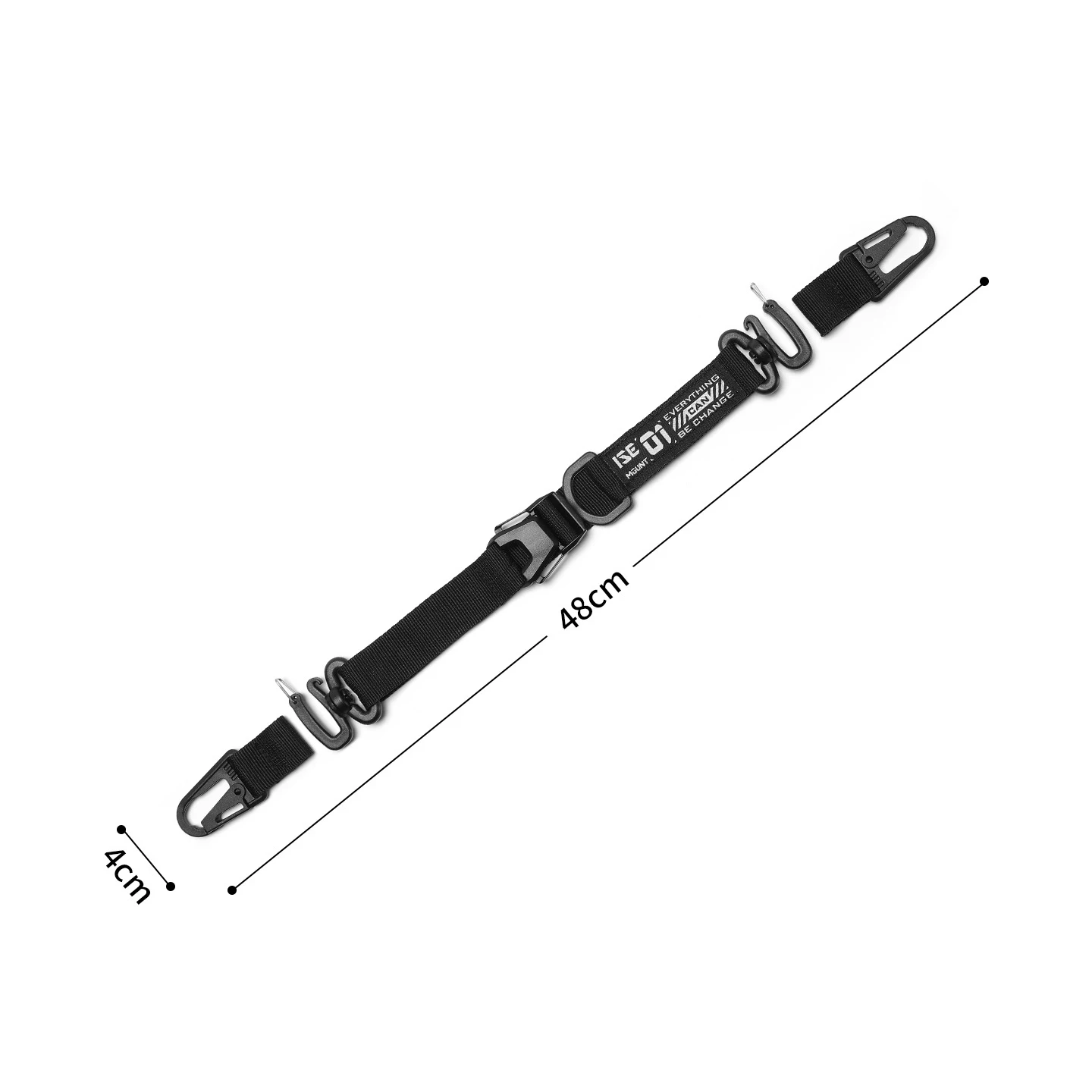 HDIRXG Outdoor Camping Hangriem Draagbare Verstelbare Handriem Multifunctionele Wandel- en Campinguitrusting Tactische riem