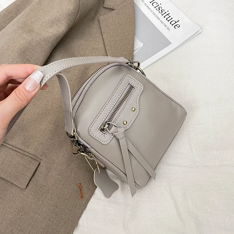 Beliebte klassische elegante Umhängetasche für Damen, echtes Leder-Handtaschen-Design von Luxusmarken für Damen, berühmter Designer