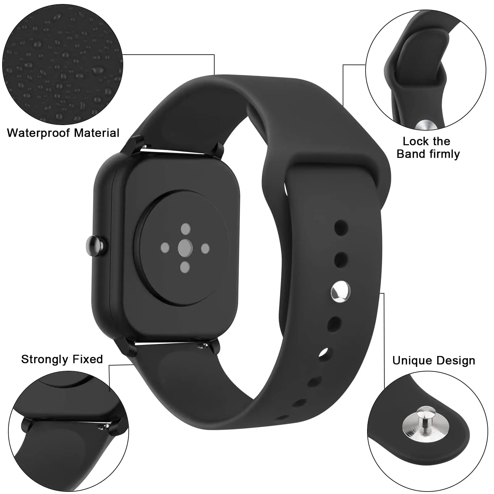 20mm 22mm Uhren armband für amazfit gts 4//gts 2mini/bip 5 U-3-pro Armband Armband correa amazfit gtr 47mm 4/3pro Armband