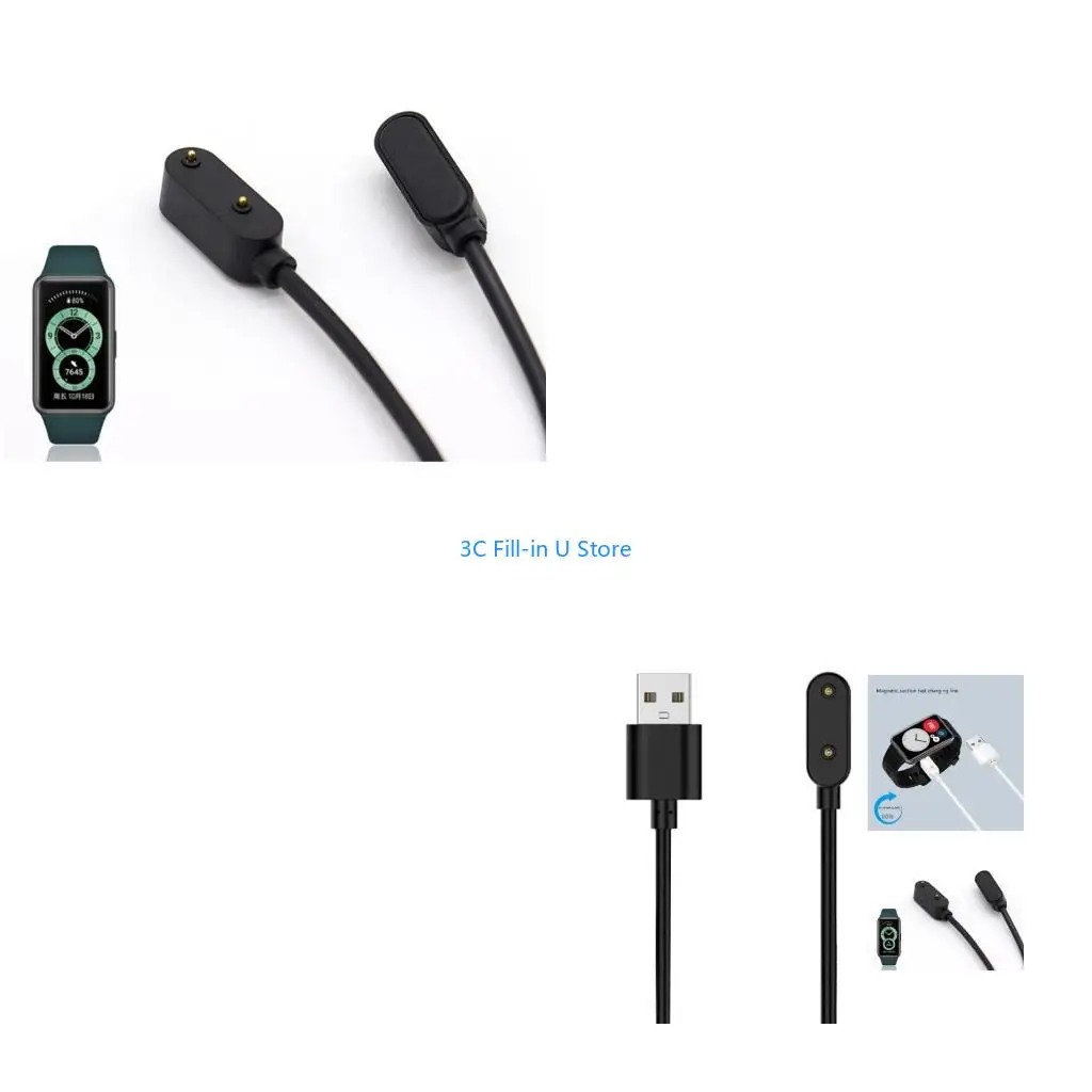 G8TA Watch USB Smartwatch Charging Cable for Huawei Band 7 6 /Watch Fit