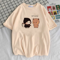 Bubu Dudu tshirt teen Y2k Classic Retro korean clothes women t-shirt Colorful Trendy anime Punk