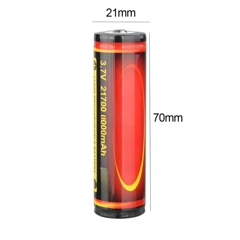 21700 Battery 3.7V 6000mAh Rechargeable Li-ion Battery for TrustFire Flashlight Torch Rechargeable Batteries with Protection PCB
