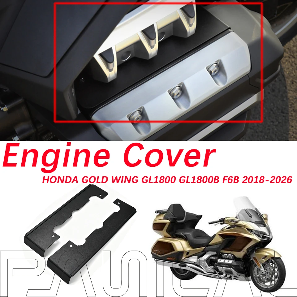 PANICAL Left Right Engine Guard Fairing Cover for Honda Gold Wing GL1800 GL1800B F6B DCT MT TOUR AIRBAG 2018–2026 Motorcycle