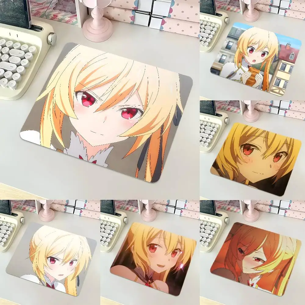 Lisesharte Atismata Mousepad Small LockEdge Mouse Pad For Gamers Computer Desk Pad Rectangular Anti-slip Rubber