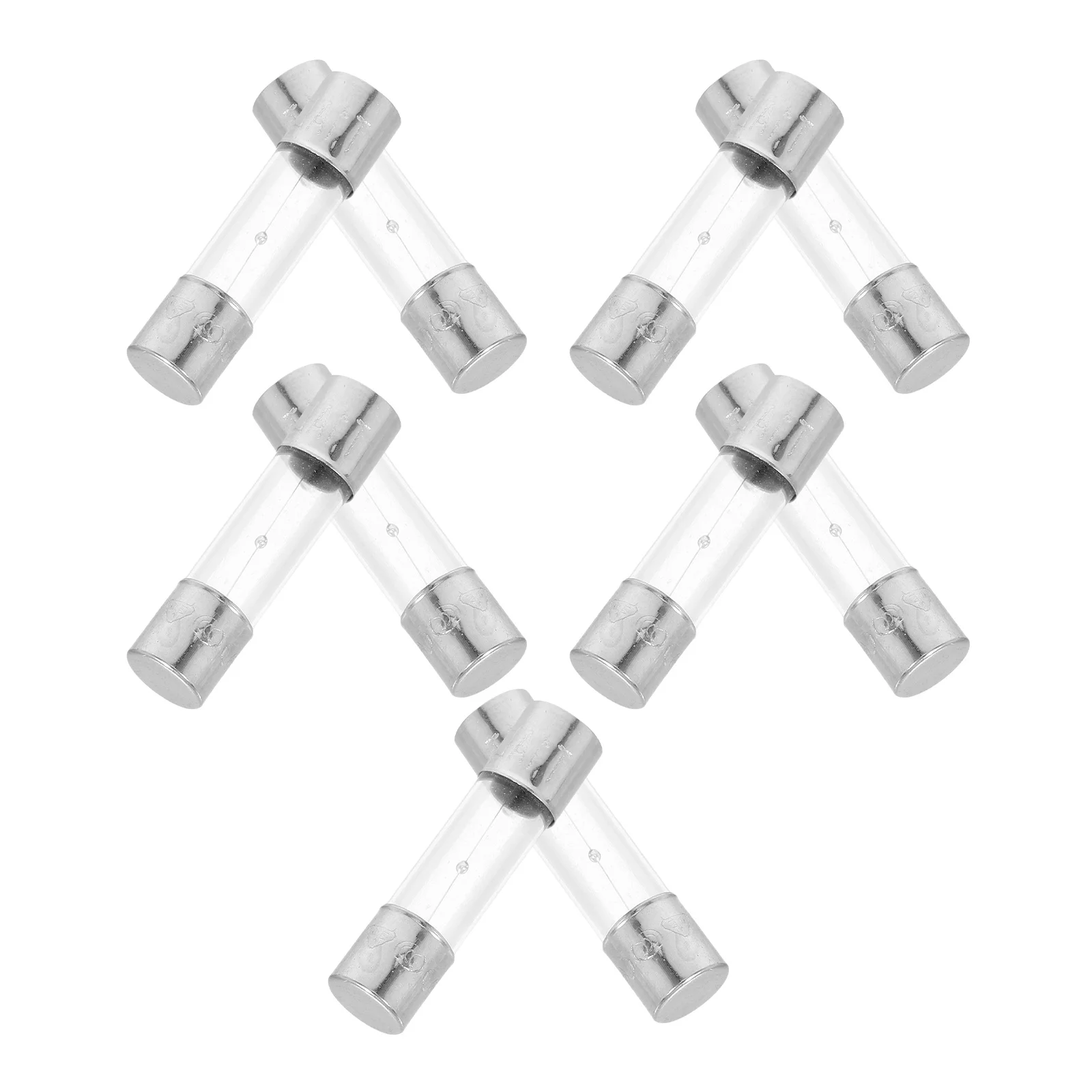 

20Pcs Slow Blow Glass Tube Fuses 5x20mm Time-Delay Fuse Replacement for Electronics Audio Systems Microwave