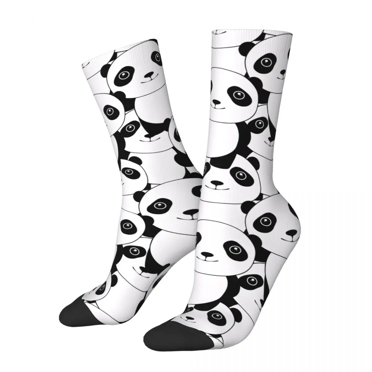 

Panda Accessories Men Women Socks Compression Panda cute animal Graphic Middle Tube Stockings Comfortable Gift Idea