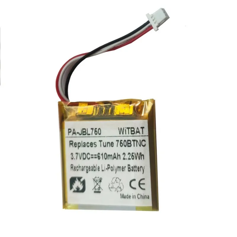 Wireless Headphones Battery GSP753030 For JBL