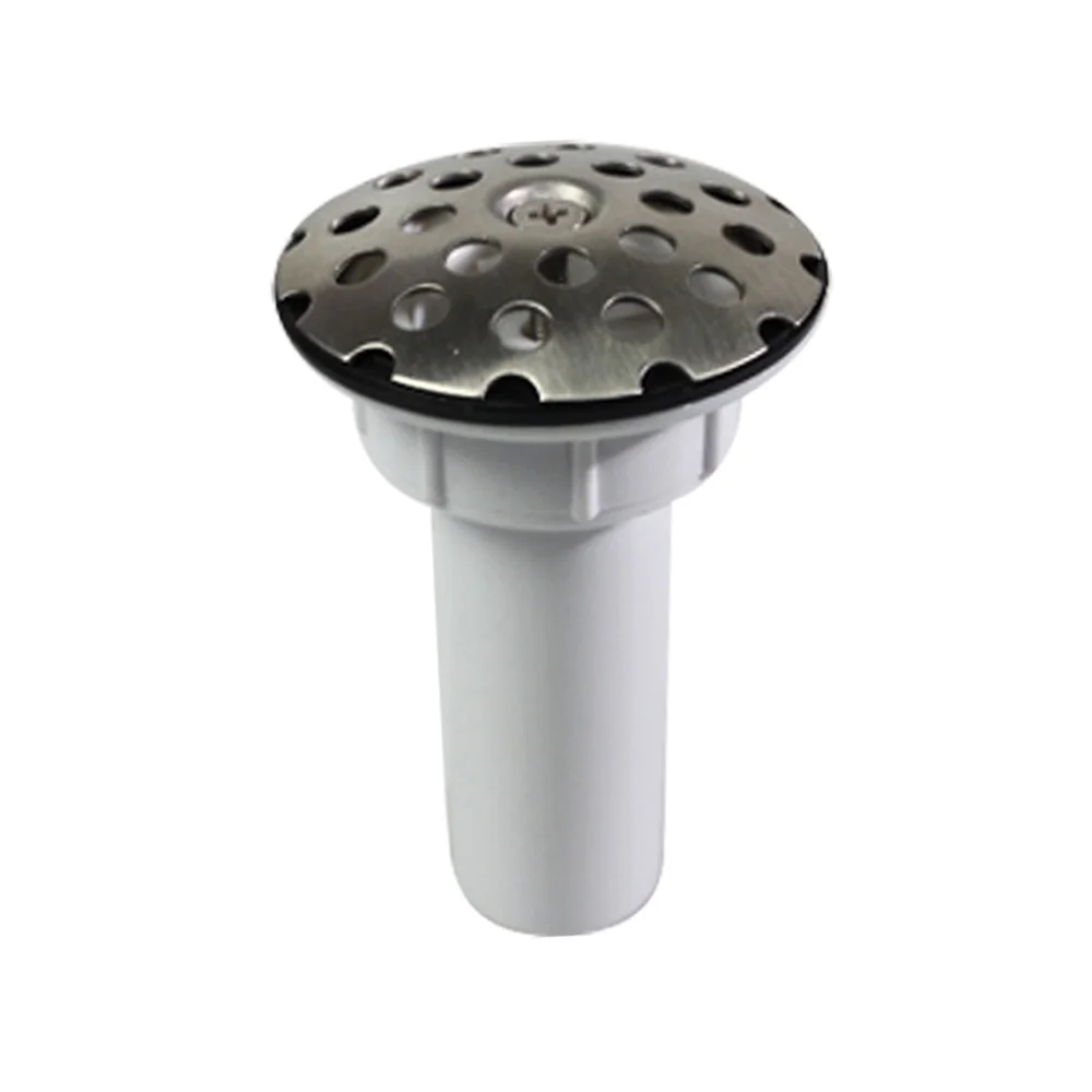 Urinal Strainer Toilet Stainless Steel Urinal Drain Filter Mushroom Head Anti Clogging With PVC Sealing Ring Drain Cover