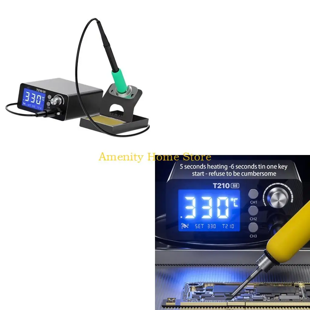 F26C 180-450°C Soldering Station System with Stable Temperature Maintenance and Multiple Tip Application Capability