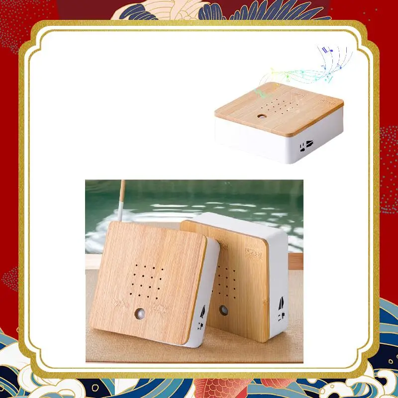

Portable Chirping Sound Box Motion Sensor Singing Bird Box Versatile Smart Noise Machine for Bedroom Living Room Fireplace
