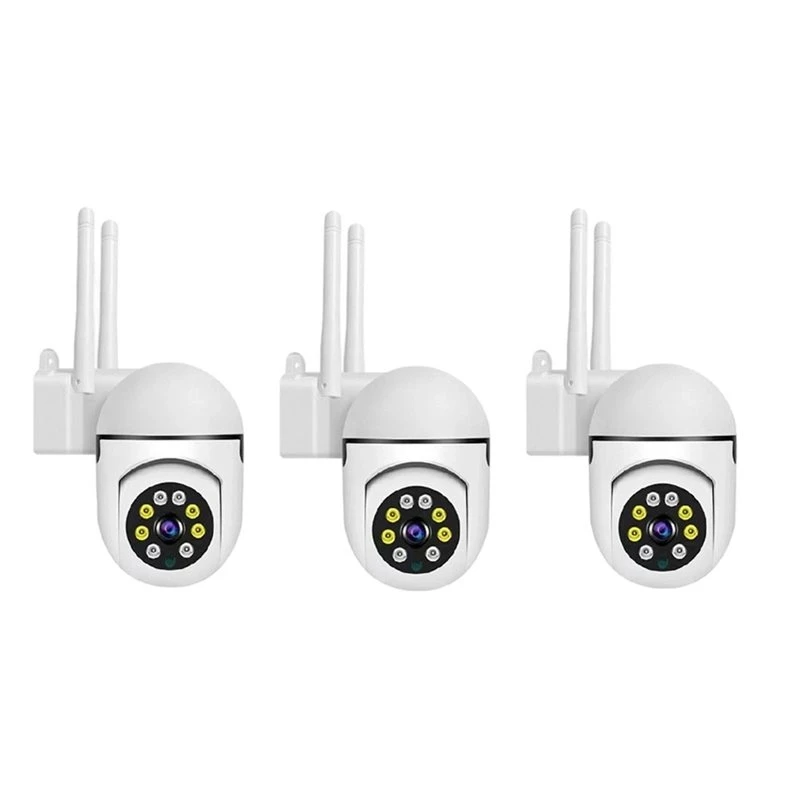 【A10R】IP65 Waterproof 2MP Wifi Camera 1080P Wireless PTZ Surveillance Camera Infrared Night Vision Two-Way Intercom Security
