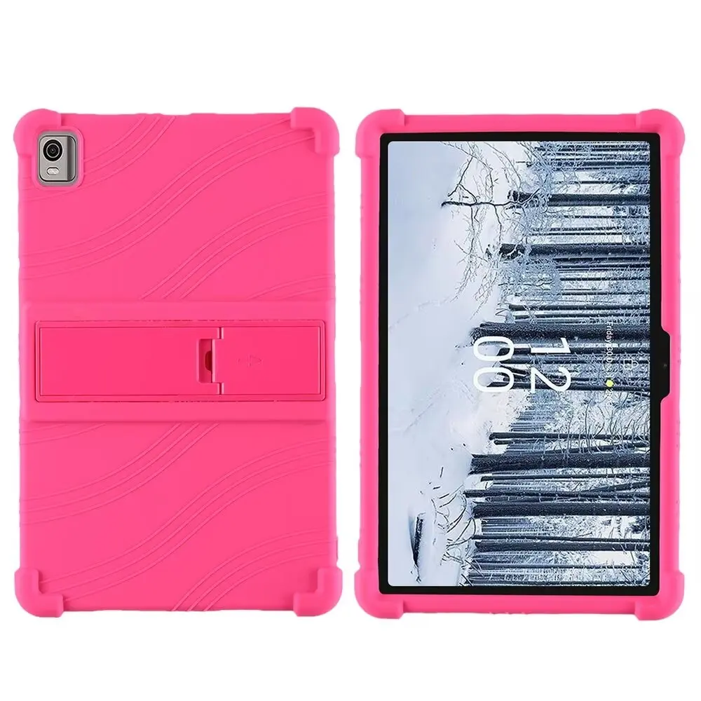 Soft Silicone Case for Nokia T21 2022 TA-1495 TA-1521 TA-1505 TA-1487 T20 2021 TA-1397 TA-1394 TA-1392 10.4 inch Stand Cover