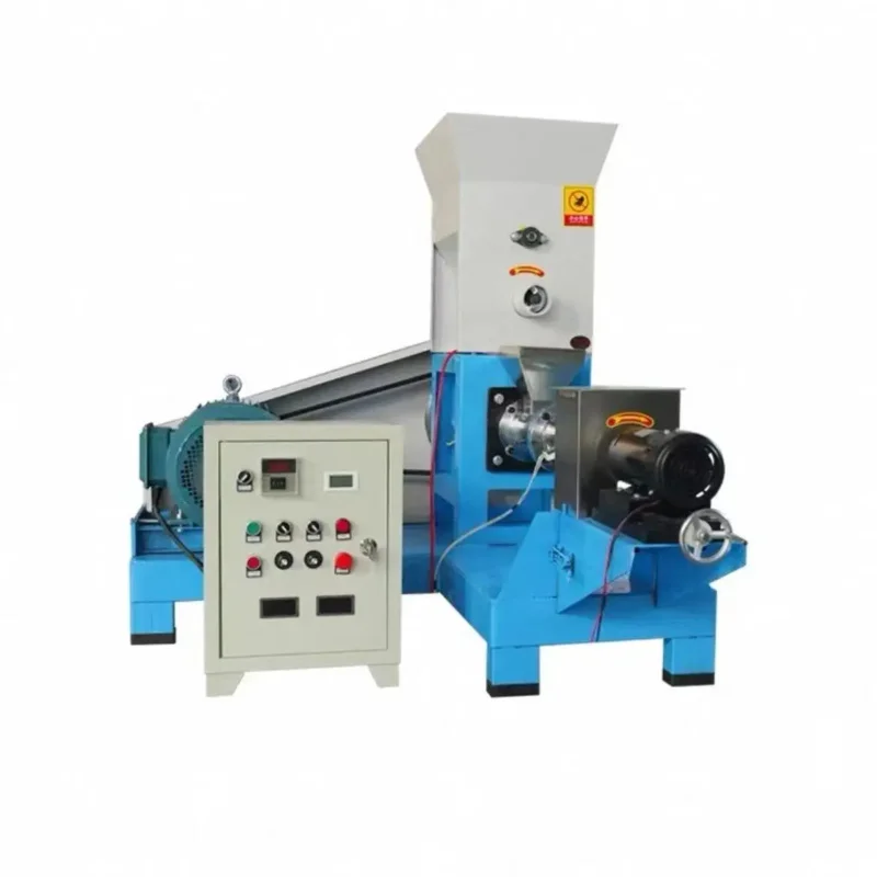 Fish Puffing , Floating Pellet , Cat And Dog Food Pet Feed Machine