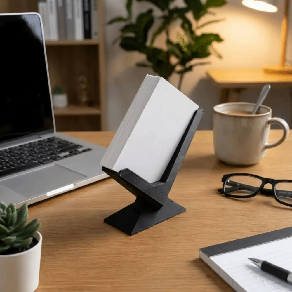 3D Printing Business Card Holder Plastic Card Stand Card Display Holder Rustproof Card Case Name Card Organizer
