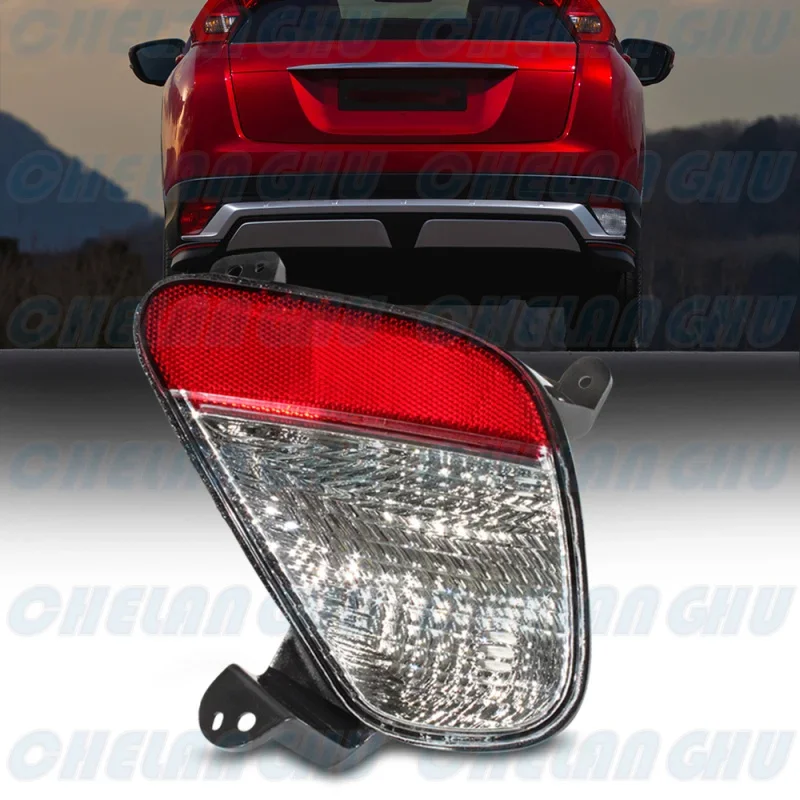 

For Mitsubishi Eclipse Cross 2017 2018 2019 2020 Right Side Rear Bumper Reflector Light Lamp Without Bulbs Car accessories