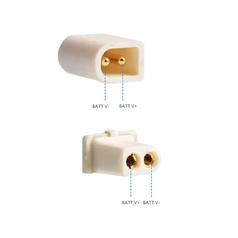 1/5 คู่ BETAFPV BT2.0 Connectors หญิงและชาย Hollow Cup Plug สําหรับชาร์จแบตเตอรี่