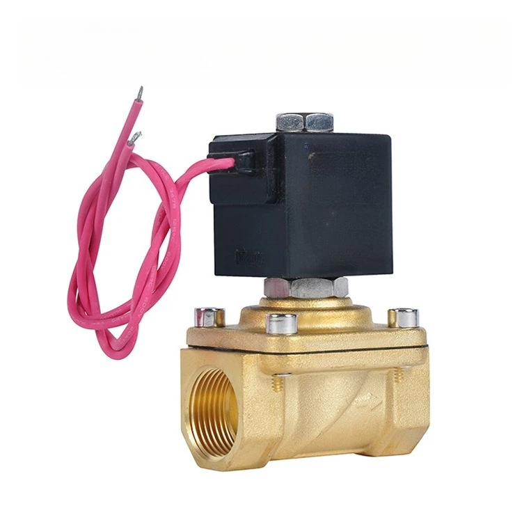 Ingresso acqua in ottone elettrovalvola normalmente chiusa interruttore unidirezionale ad azione diretta bobina antideflagrante