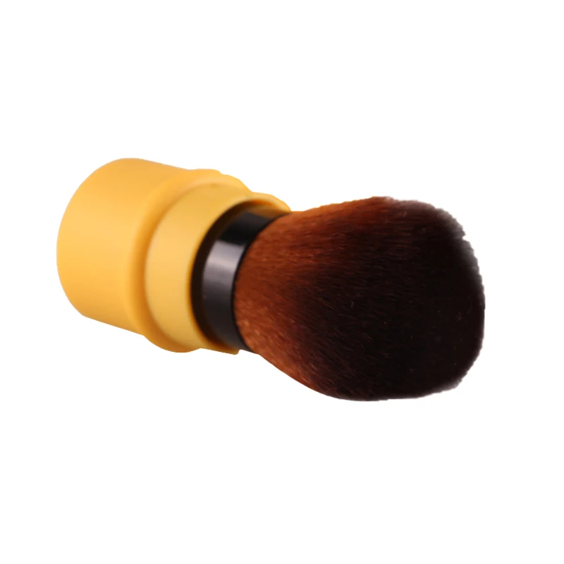 Mini Retractable Foundation Brush Makeup Powder Blush Beauty Brushes Travel Loose Powder Cosmetic Brush