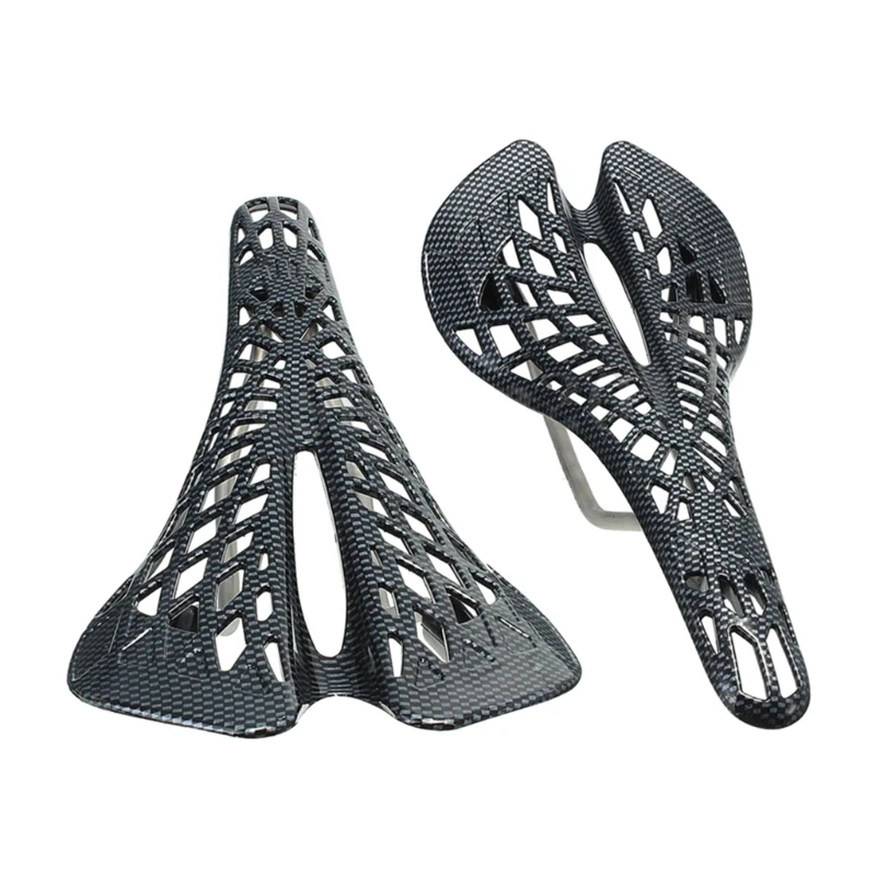 Selle vélo route montagne selle vélo réglable en Fiber carbone selle vélo absorbant les chocs pour route