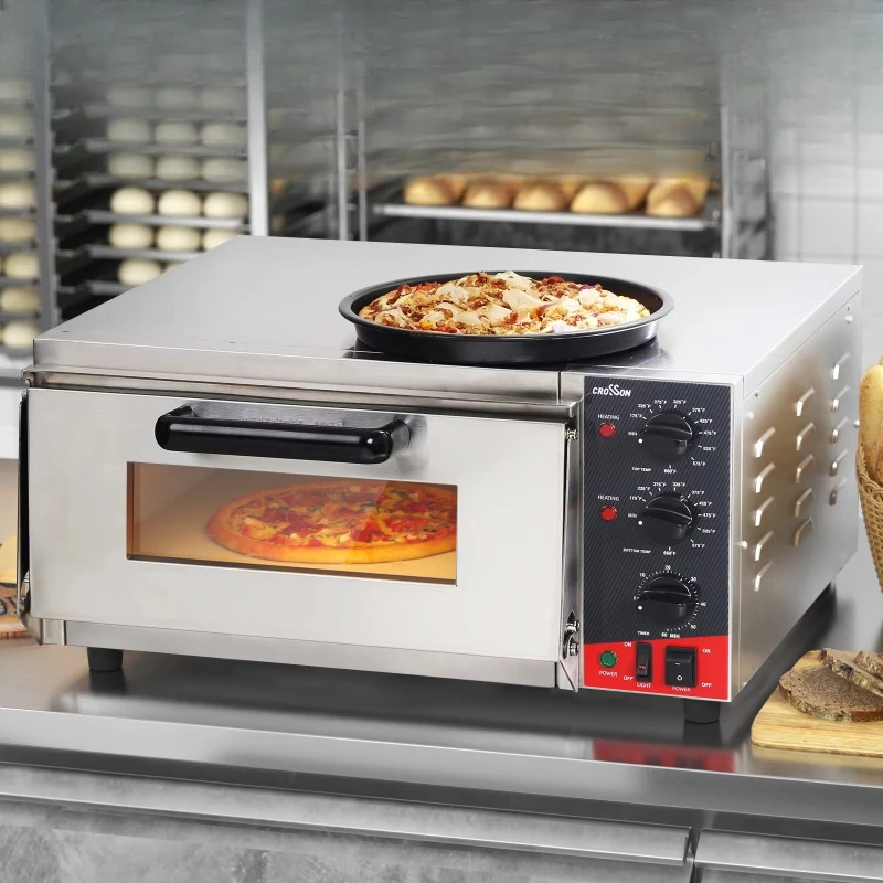 For CPO-160  Electric professional pizza oven with 400x400 mm baking surface made of fireclay for pizza m