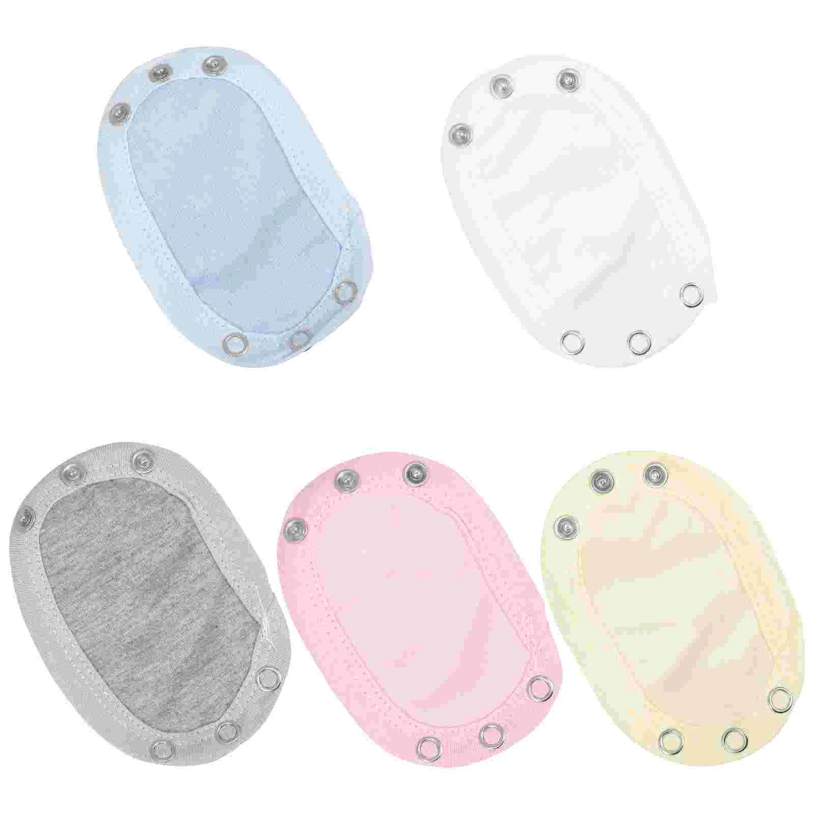 5 Pcs Fart Jacket Jumpsuits Extender Snaps Baby Bodysuit Universal Extenders for Cotton Romper Girl