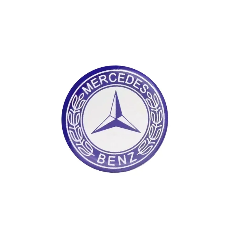 1pcs 29mm Car Small Media Control Sticker For Mercedes Benz A C E R M class CLA GLA AMG W204 W210 W124 W205 W203 Car Gadgets