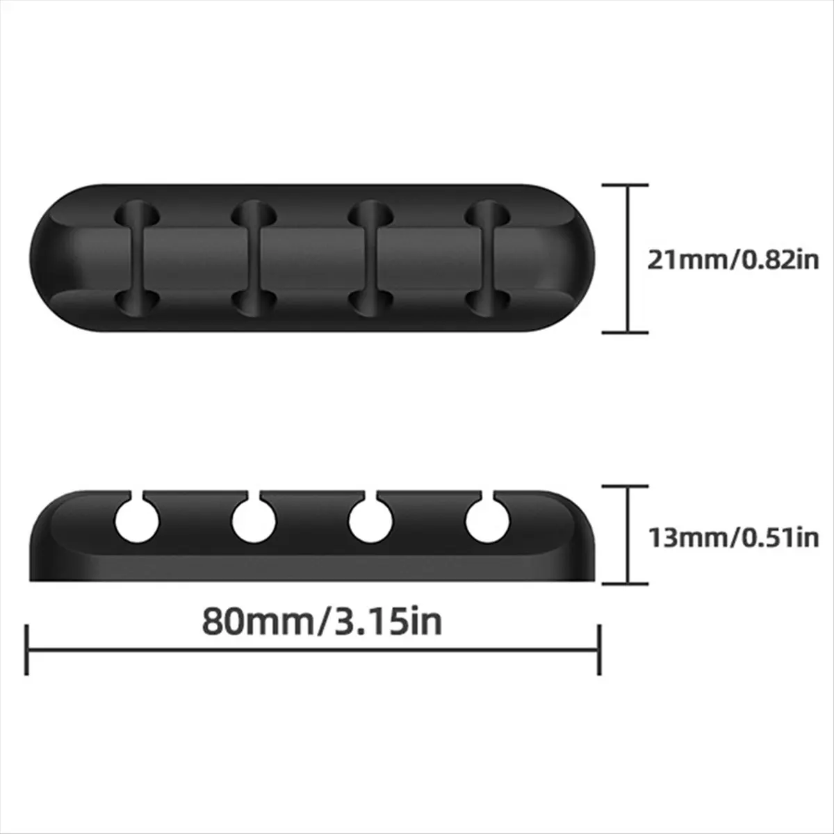 Super Sale 5 Holes Self-Adhesive Power Cord Manager Fixed Chuck Plug Mouse Cable Headset Winder Mobile Phone Data Cable Card Whi