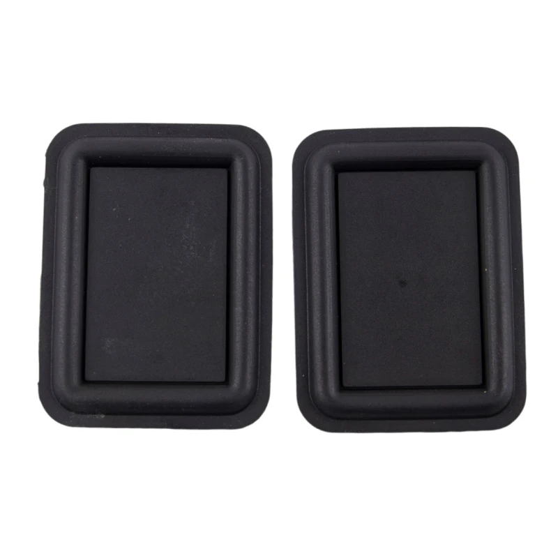 2PCS Oval Shape Bass Diaphragm Rubber DIY Speaker Plate Passive Radiator Auxiliary Bass Vibration Plates