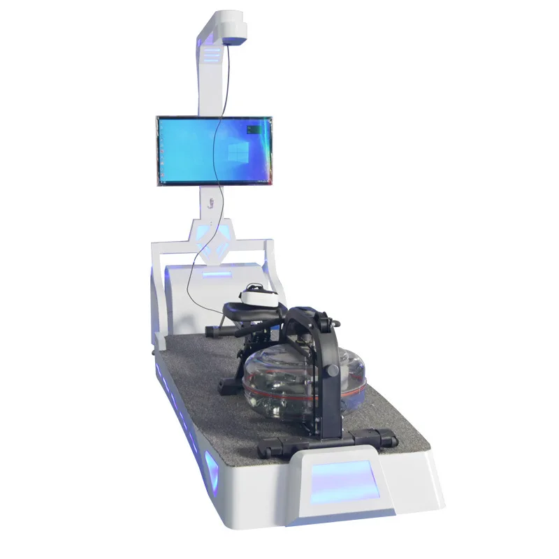 VR rowing machine virtual reality somatosensory game console