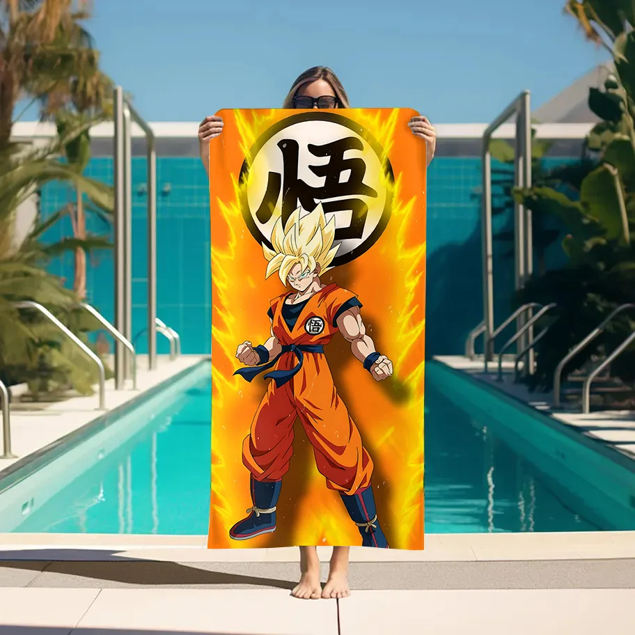 Large Bath Towel D-Dragon Balls For Home Towels Bathroom Accessories Turban for Hair Quick Drying Personal Care Sauna Spa Beach