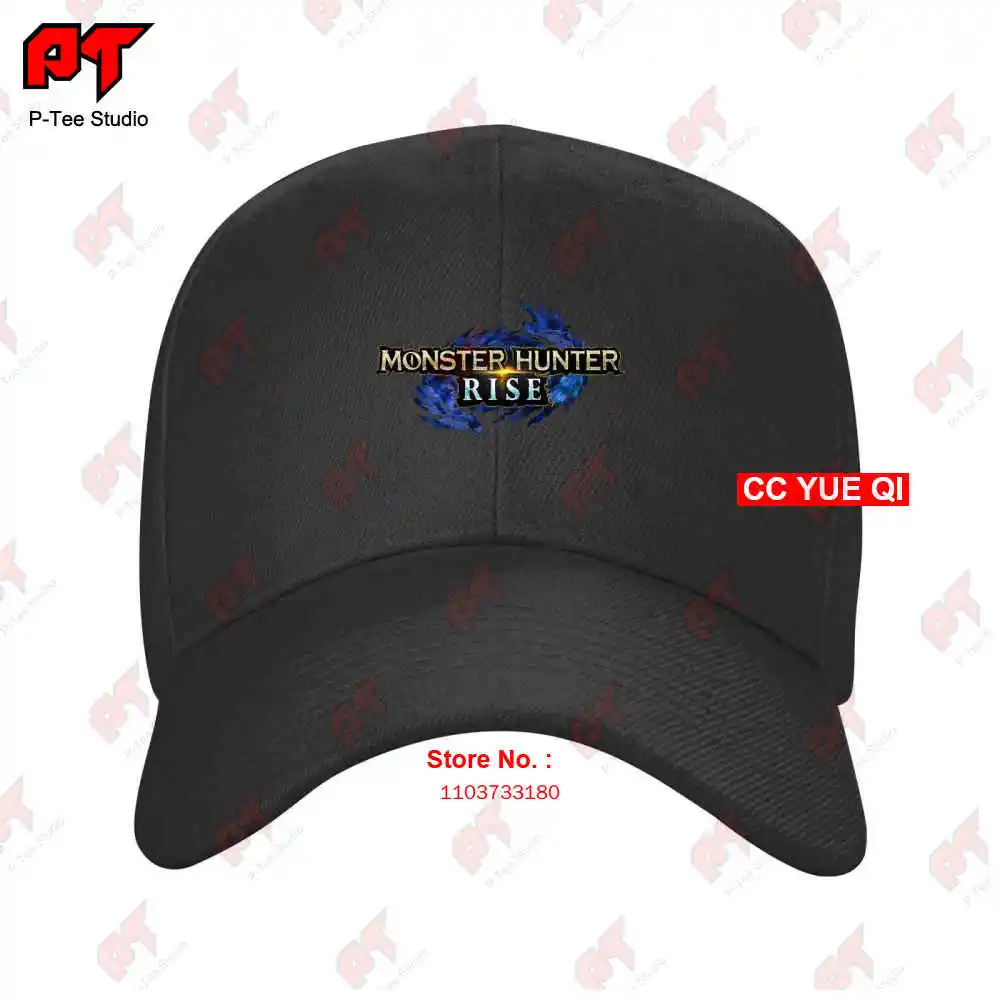 Monster Hunter Rise Action Rpg Switch Console Baseball Caps Truck Cap DKI3