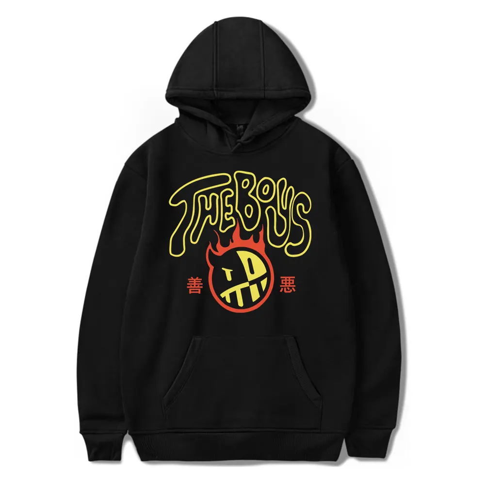

2025 JoshDub The Boys Good Vs Evil Merch Rapper Hoodie Men And Women Harajuku Style Hip-hop Sweatshirt Spring And Autumn