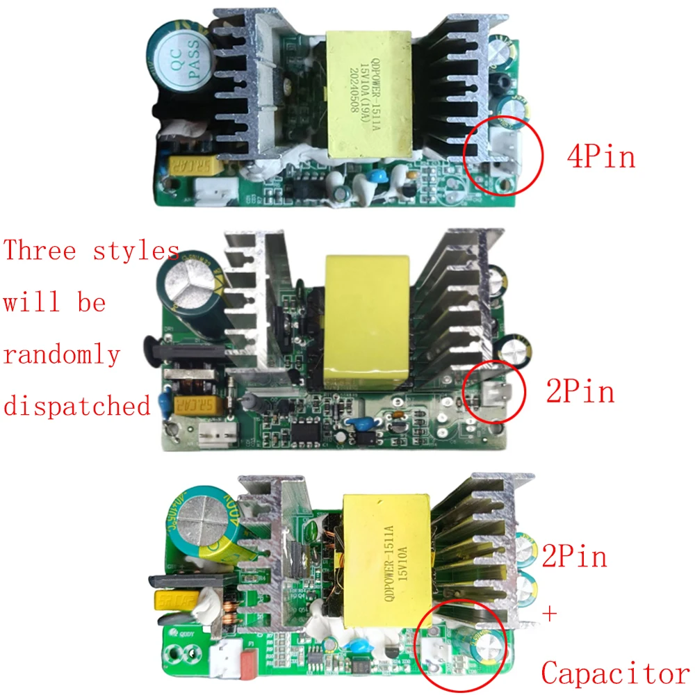 

Модуль импульсного источника питания 15В 10А, преобразователь AC-DC, AC100-240В в DC15В 10А, плата понижающего преобразователя, 150Вт, без корпуса