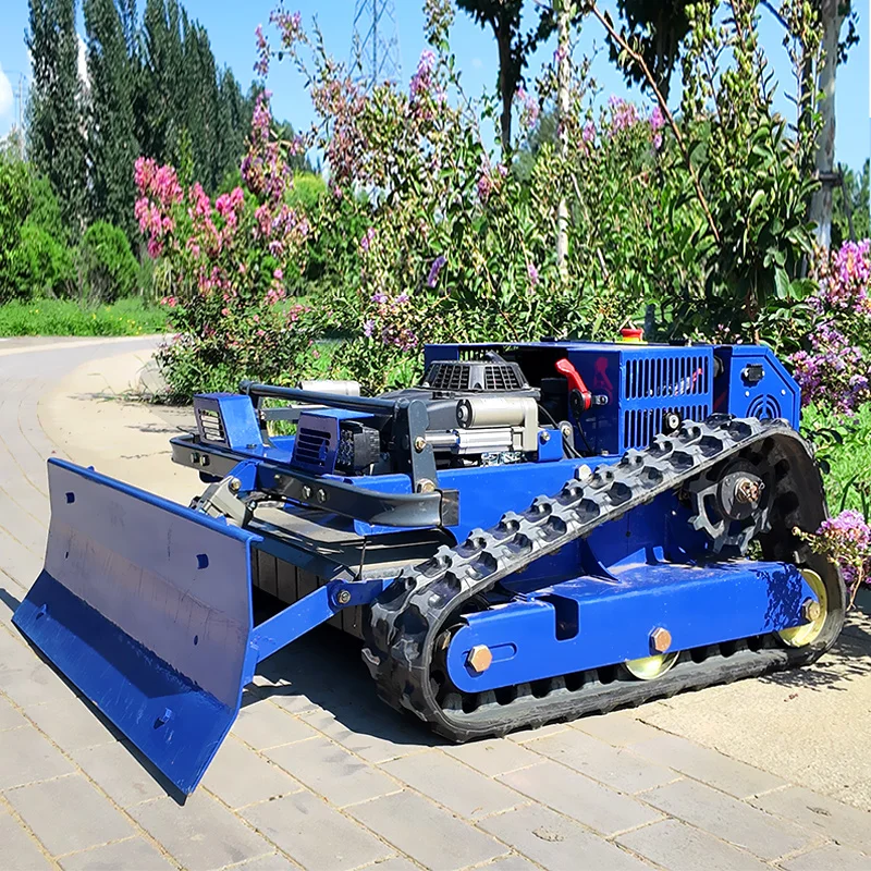 Customized Lawn Mower Farm Crawler Wheel Self Propelled Robot Grass Cutter Lawn Mower