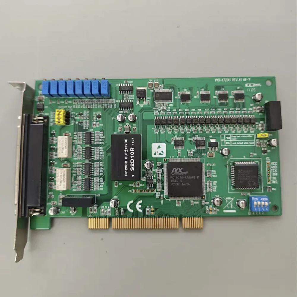 PCI-1720U REV.A1 For Advantech Acquisition Card 4-channel high-speed Output Card