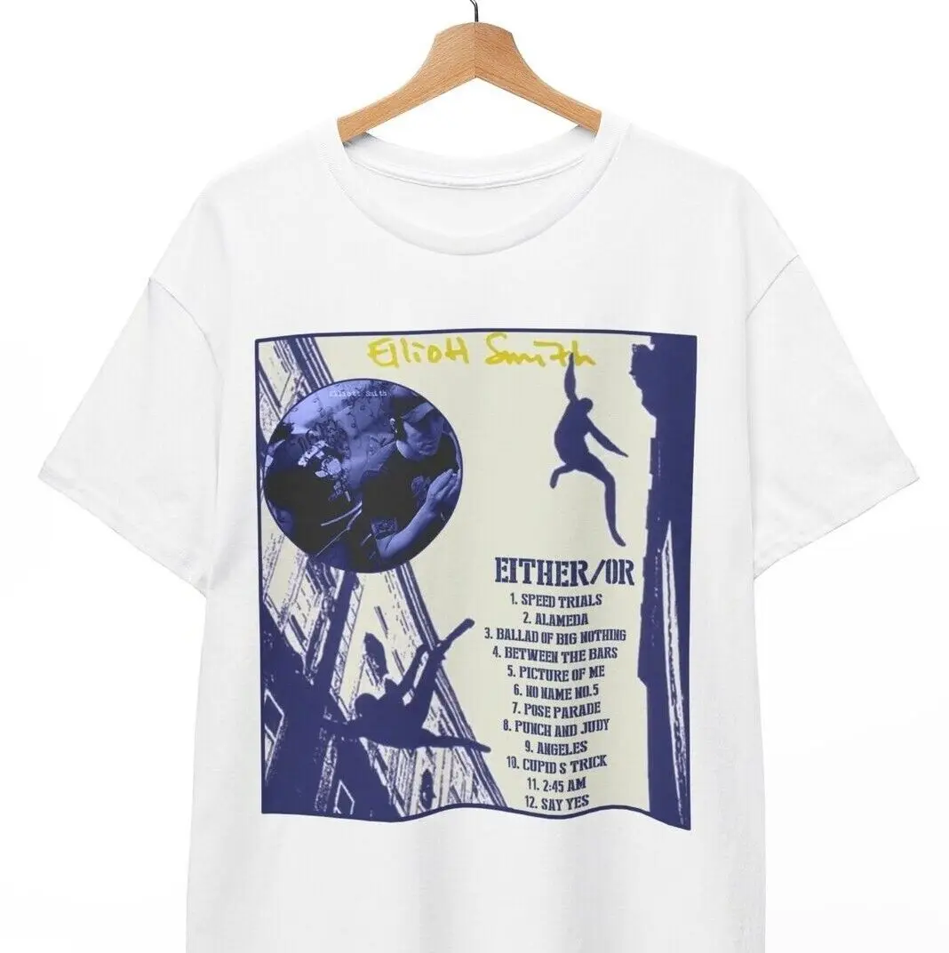 Elliot Smith shirt - Either Or Tee, Elliott Smith Album Funs, Unisex Size S-5XL