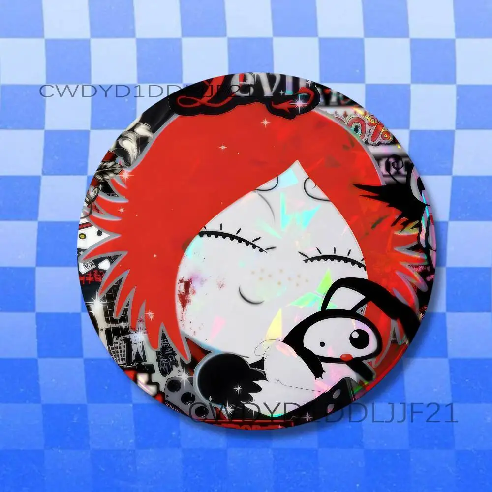 R-Ruby Gloom Gothic Badge Brooch Figure Lapel Pins Clothes Backpack Fashion Cute Collection Decoration Display view 5