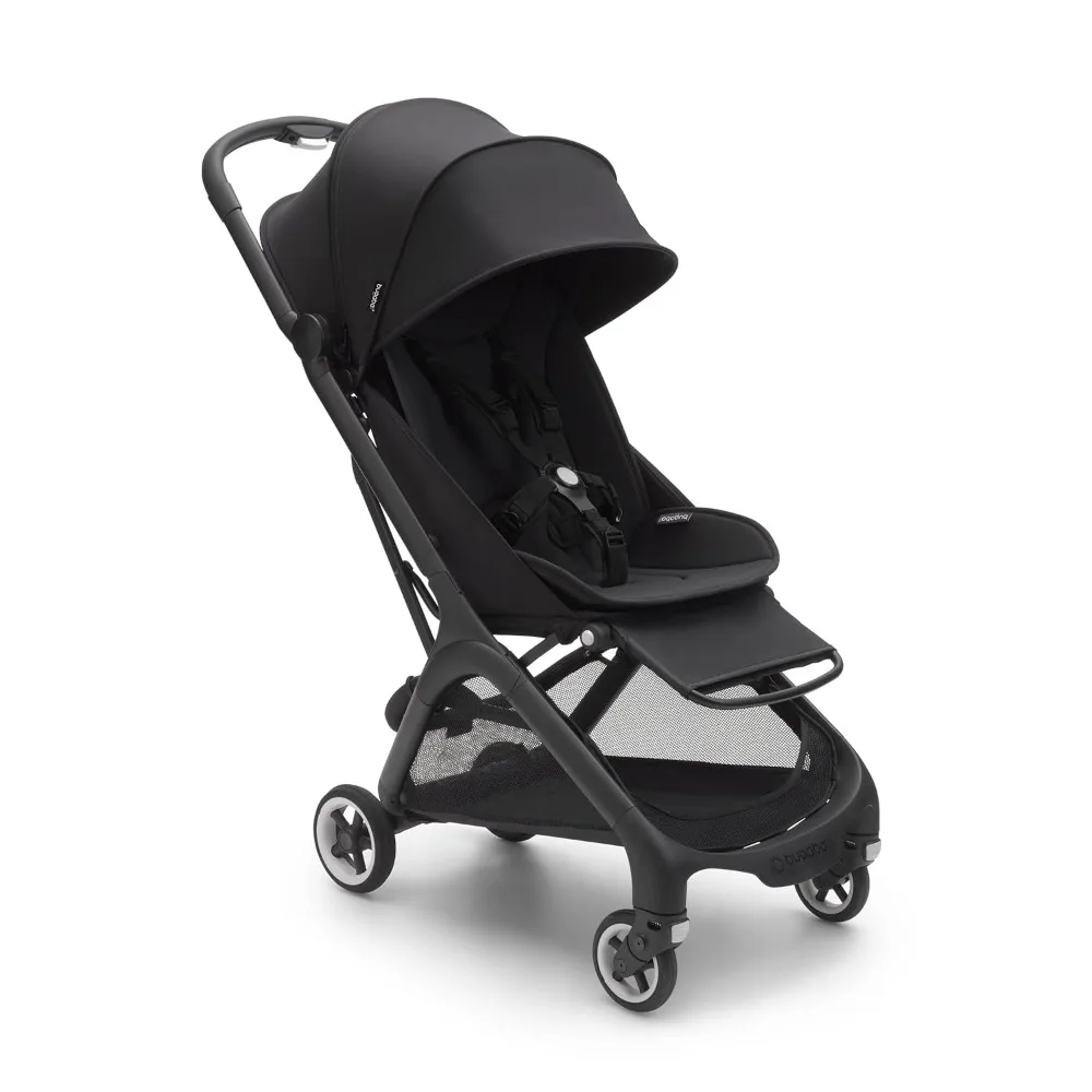 

Butterfly 1 Second Fold Ultra-Compact Stroller Lightweight & Compact Great for Travel - Midnight Black