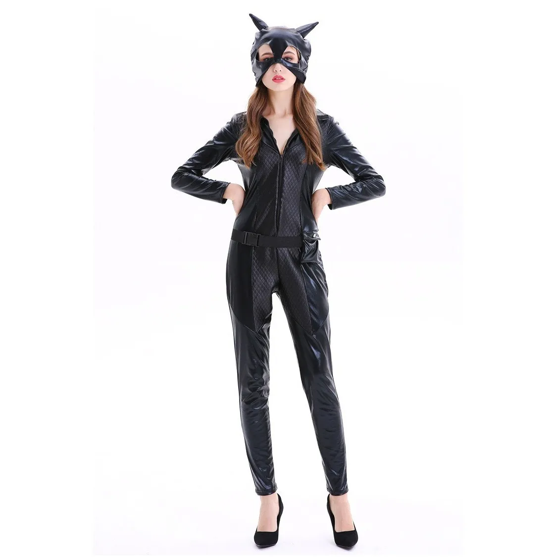 

loween Suit Costume Women's Performance Outfit One-Piece Suit orm Student School orm Work orm