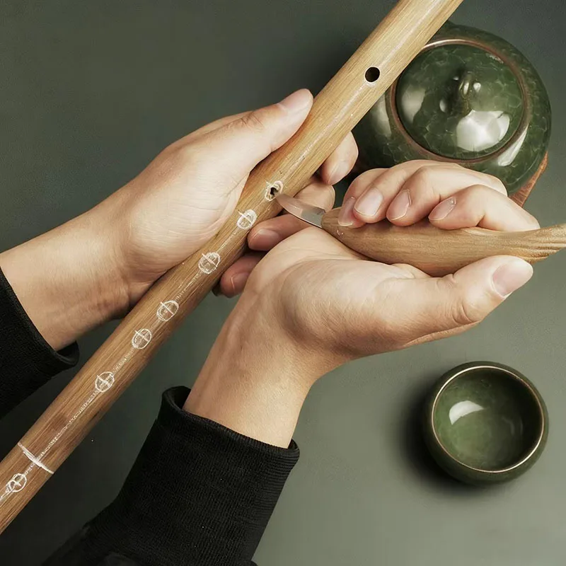 

DIY горькая бамбуковая флейта для начинающих, флейты ручной работы, китайская флейта для народных игр, традиция, профессиональное исполнение, музыкальные инструменты