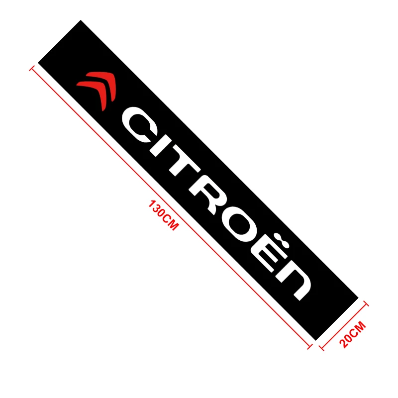 1 قطعة نافذة السيارة الأمامية الظل ملصق مزخرفة لسيتروين C1 C2 C3 C4 C5C6 ELYSEE VTS كسارا C-Crosser بيرلينجو ثاب اكسسوارات #2