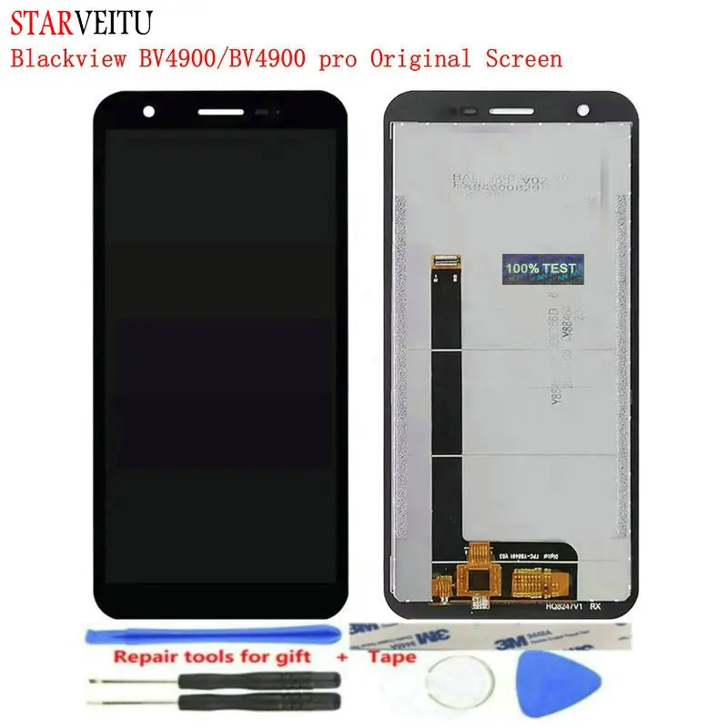 

Original LCD for Blackview BV4900 Pro BV4900S Touch Panel Display BV4900 Smartphone Accessories